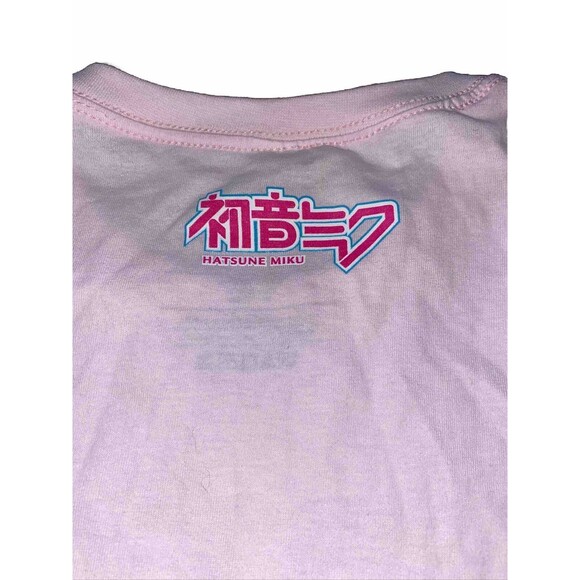 Hatsune Miku and Friends Pink Anime Short Sleeve T-shirt Size Large. NWT - Picture 5 of 5